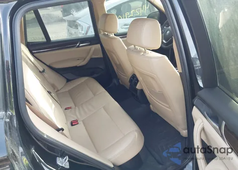 2017 BMW X3 xDrive28I z USA, uszkodzony, nr VIN 5UXWX9C36H0W76592